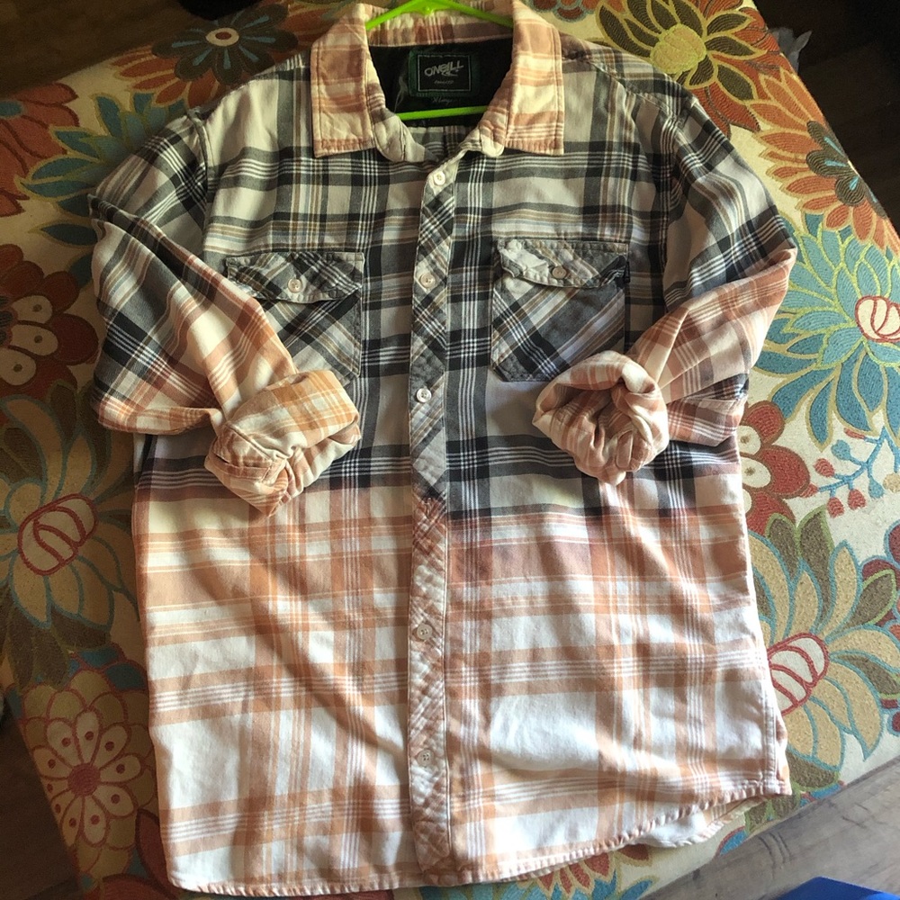 Bleached flannel